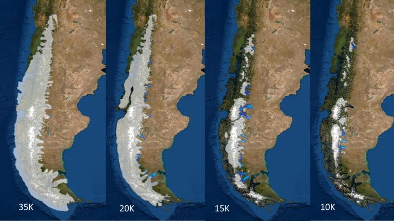 Evolución del Hielo Patagónico: 35K al presente
